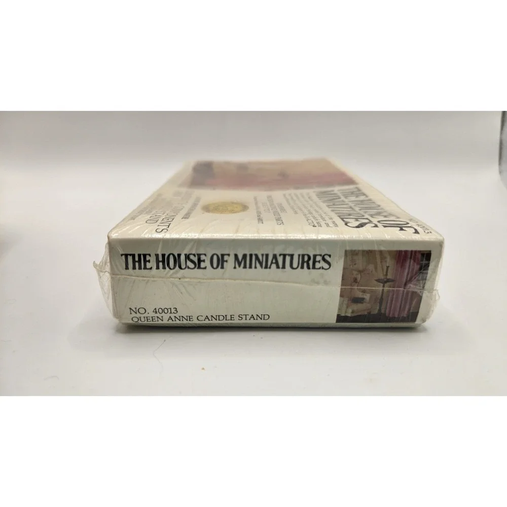 X-Acto House of Miniatures Queen Anne Candle Stand Kit 40013 Sealed VTG